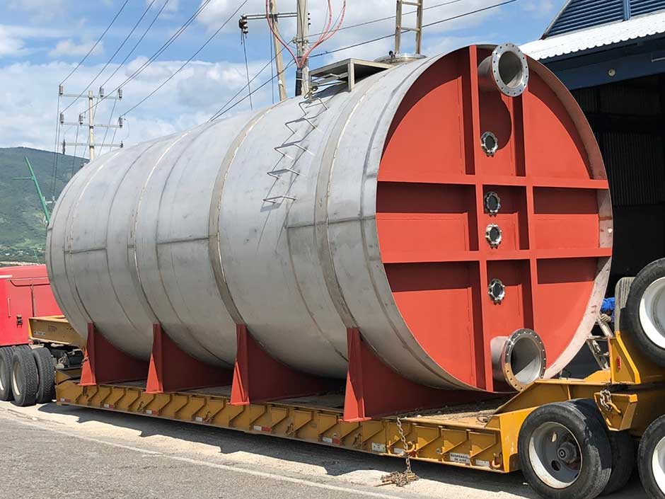Fabricación de Tanques para Meladuras MySISA