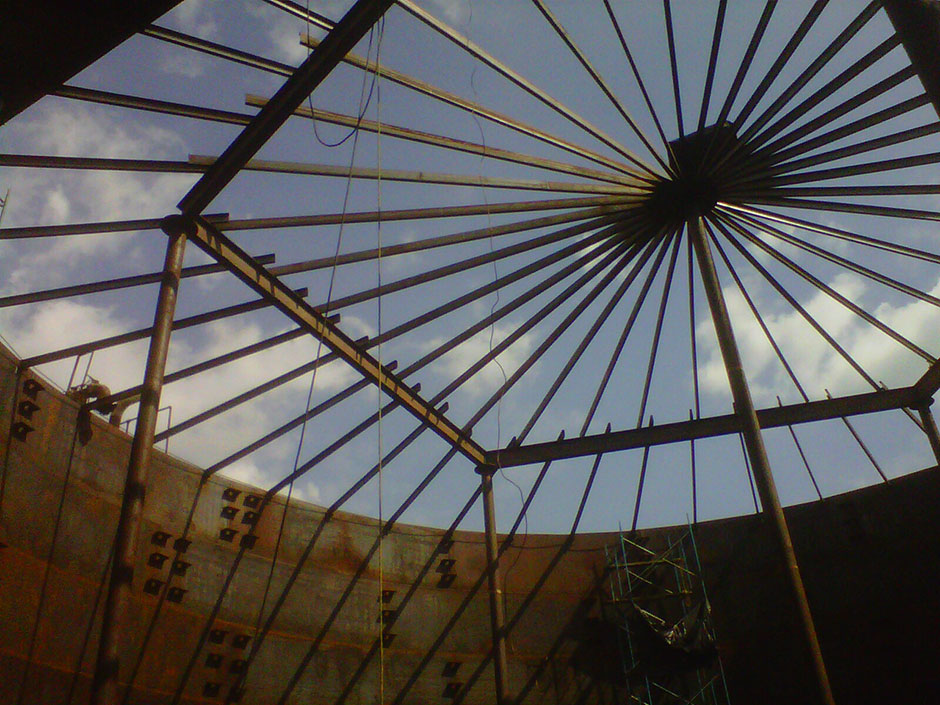 Fabricación Estructuras para Tanques MySISA